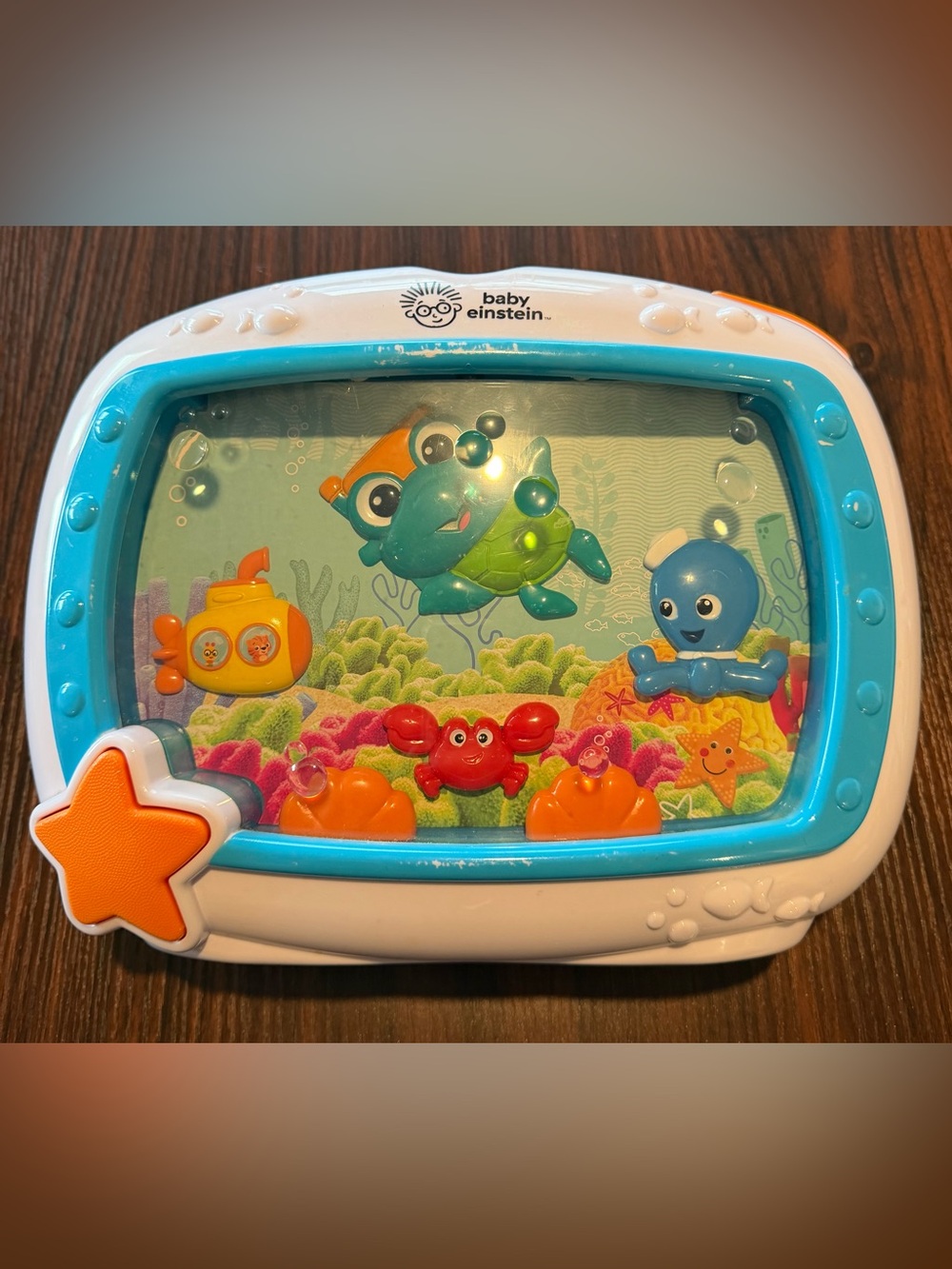 Baby Einstein Aquarium Sensory Musical Toy for home or travel